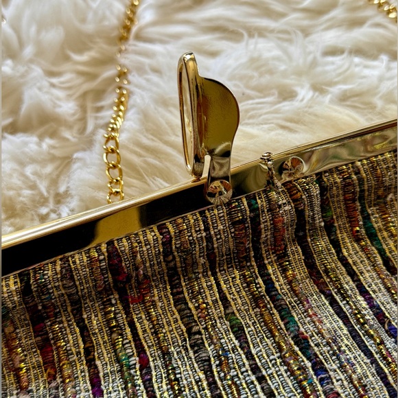 Vintage Purse | Versatile: Clutch, Shoulder, Crossbody | 1970s 1980s, Disco - Picture 5 of 11